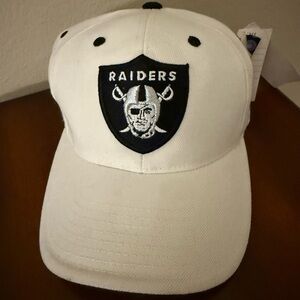 NWT Vintage Raiders NFL ANNCO White Cap
